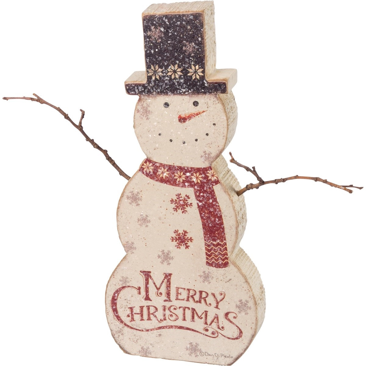 Chunky Sitter - Snowman - Holiday Décor - Clearance