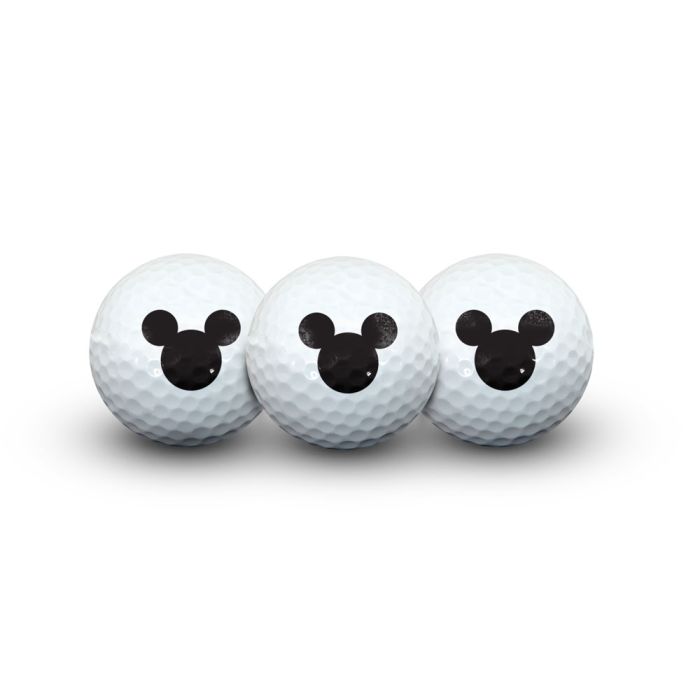 Disney Logo Golf Balls Clamshell (Pack Of Three)