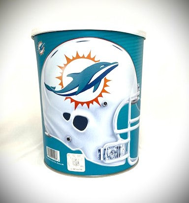 Miami Dolphins Gift Tin Basket