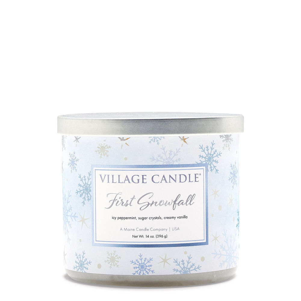 First Snowfall Holiday Candle