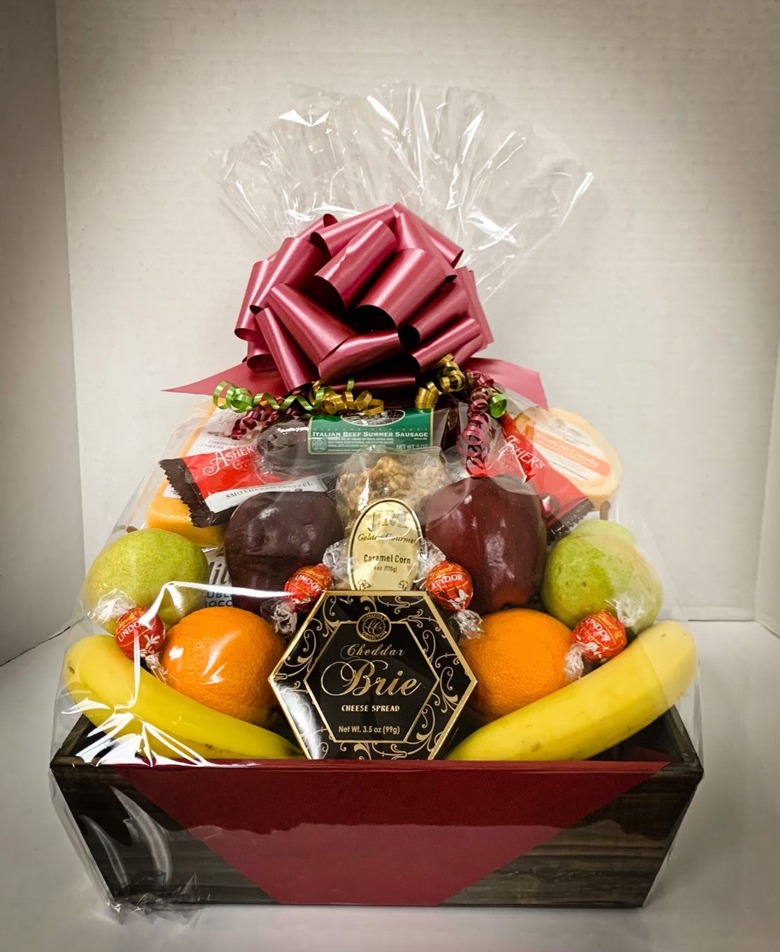 Jenny's Fruit, Cheese and More Gift Basket