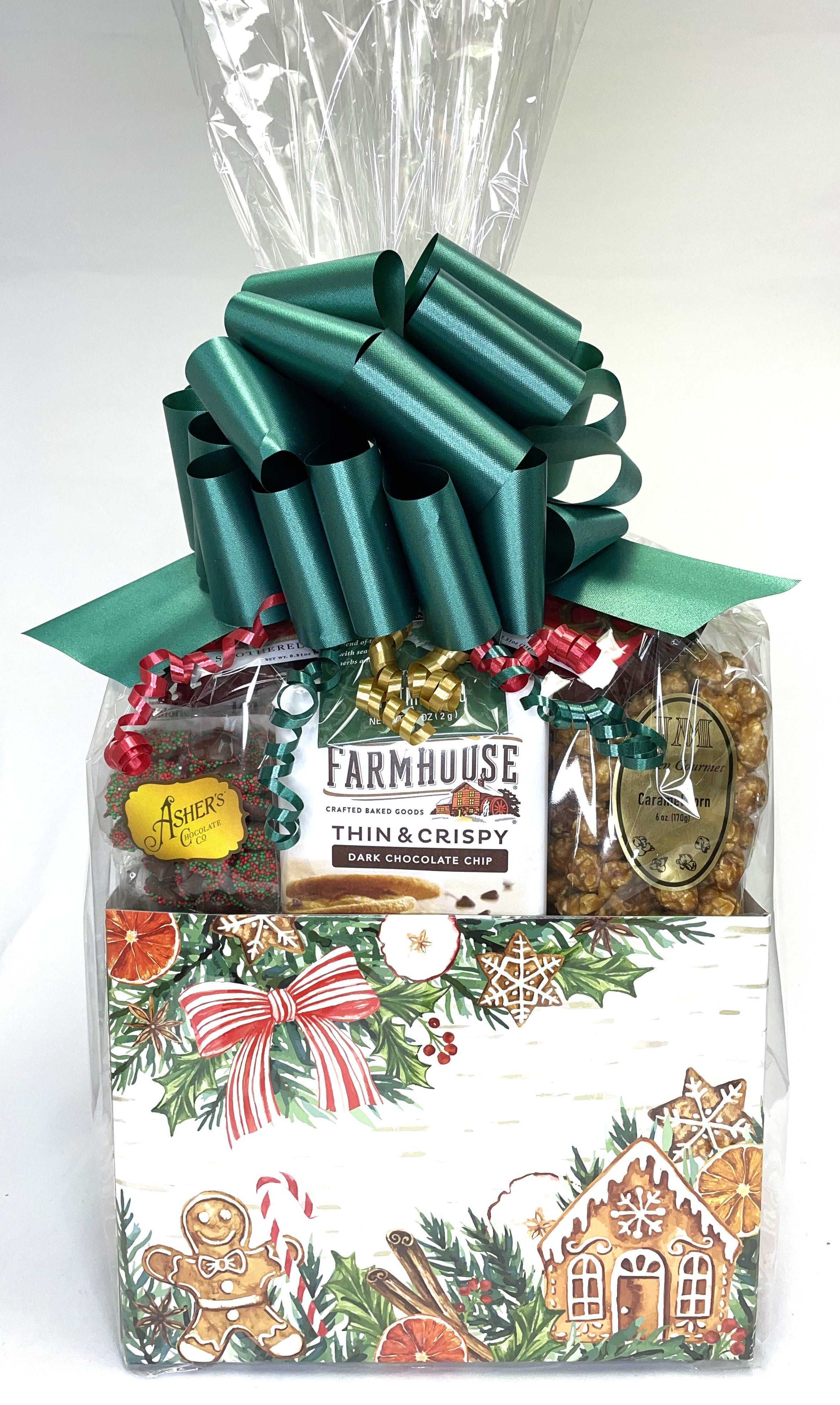 Large Gingerman Holiday Gift Box