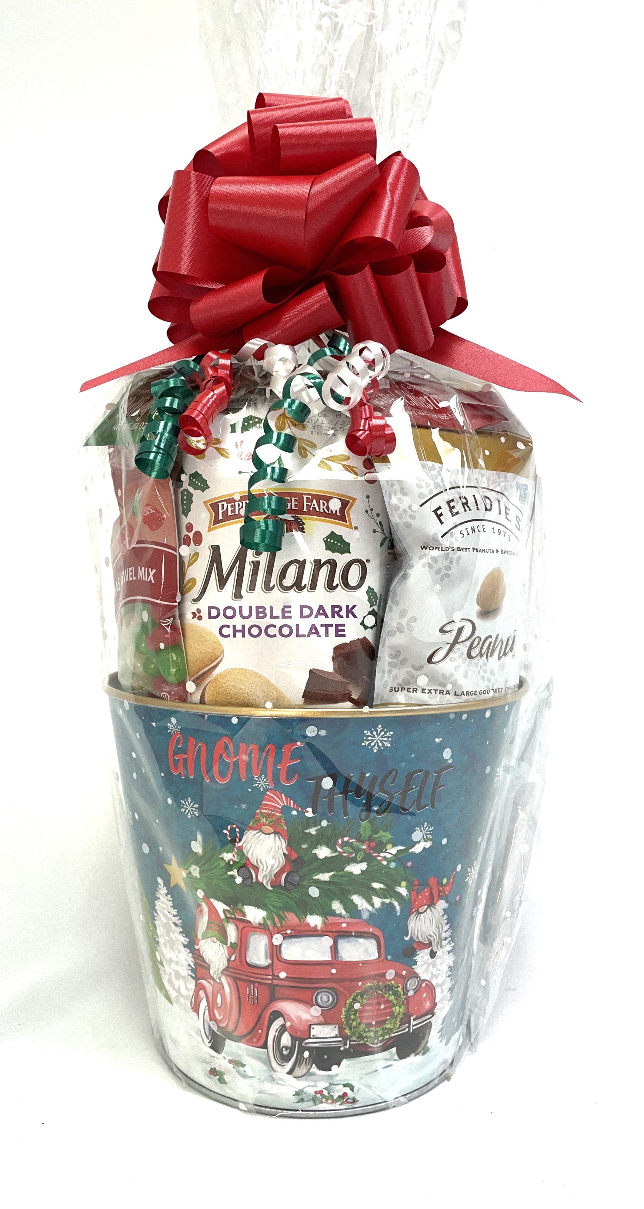 Small Gnome Holiday Baskets