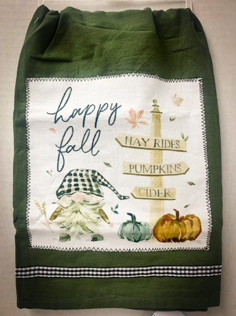 Happy Fall Tea Towels - $12.00