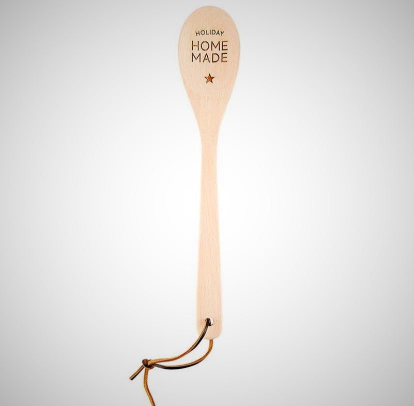 Holiday Homemade Wooden Spoon - Clearance