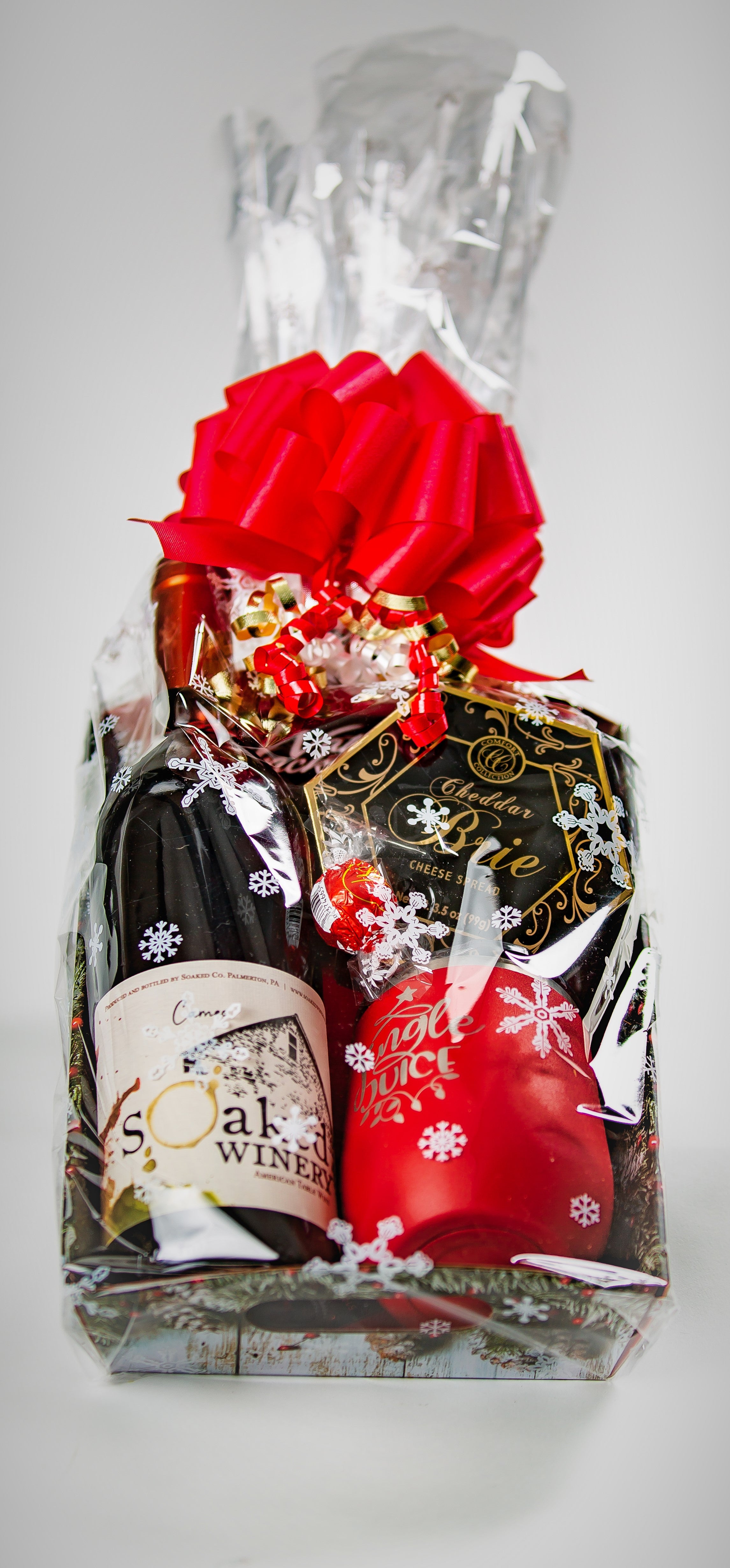 Jingle Juice Holiday Wine Gift Basket
