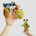 Cheetah Finger Puppet