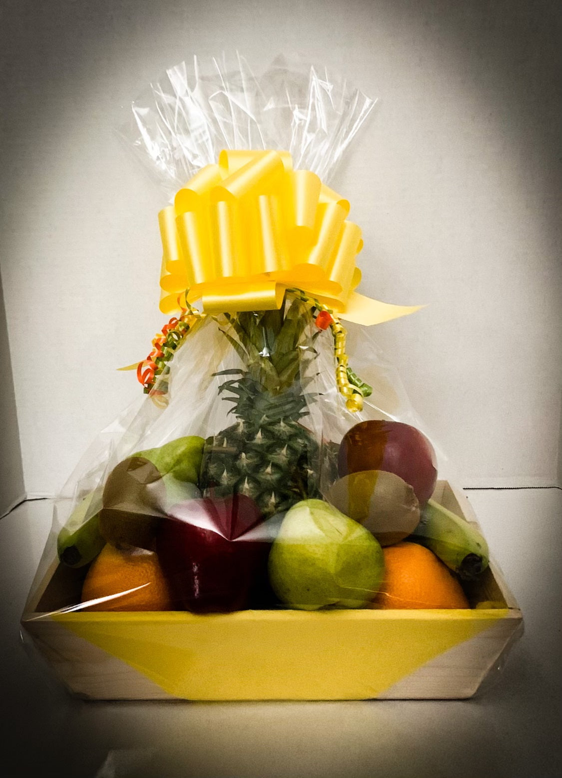 Pineapple Tropical Fruit Basket Tropical Flowers Stock Photo 360244586 |  Shutterstock
