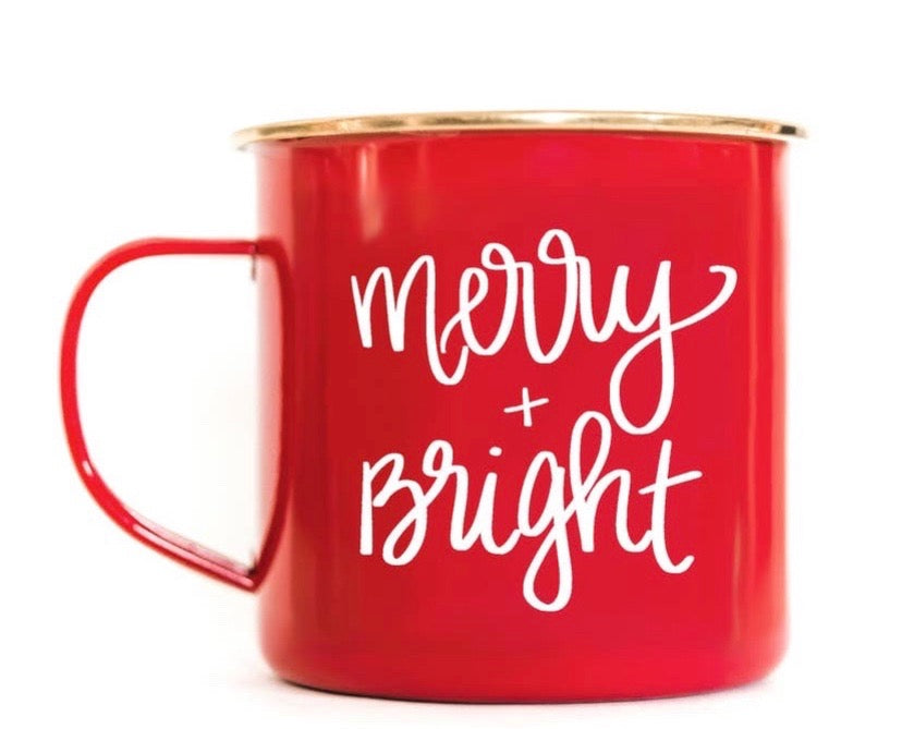 Merry & Bright Campfire Tin Cup