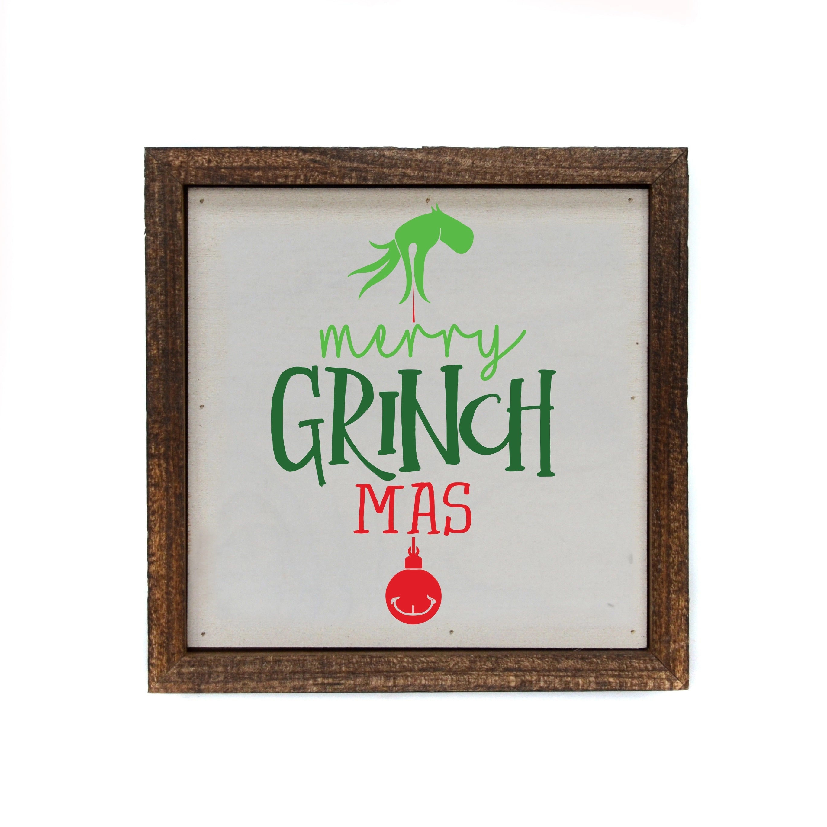 Merry Grinchmas Sign -Clearance