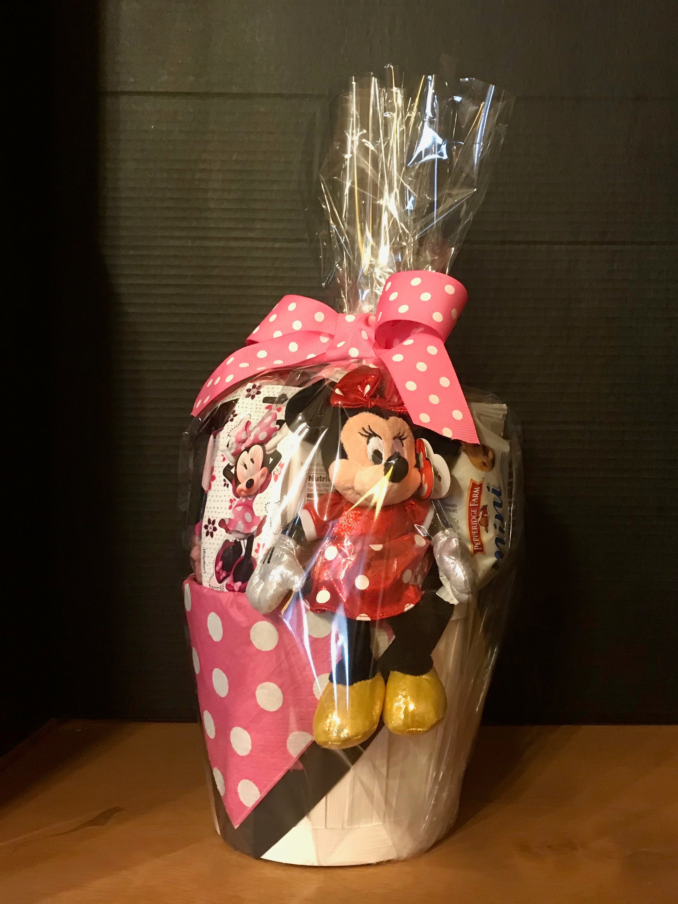 minnie mouse gift basket
