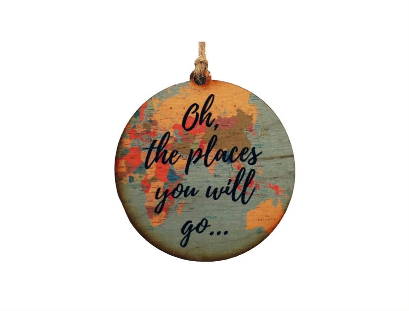 Oh The Places You Will Go Wall Art