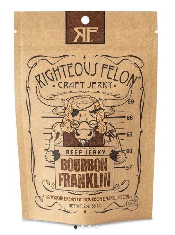 Bourbon Franklin Beef Jerky