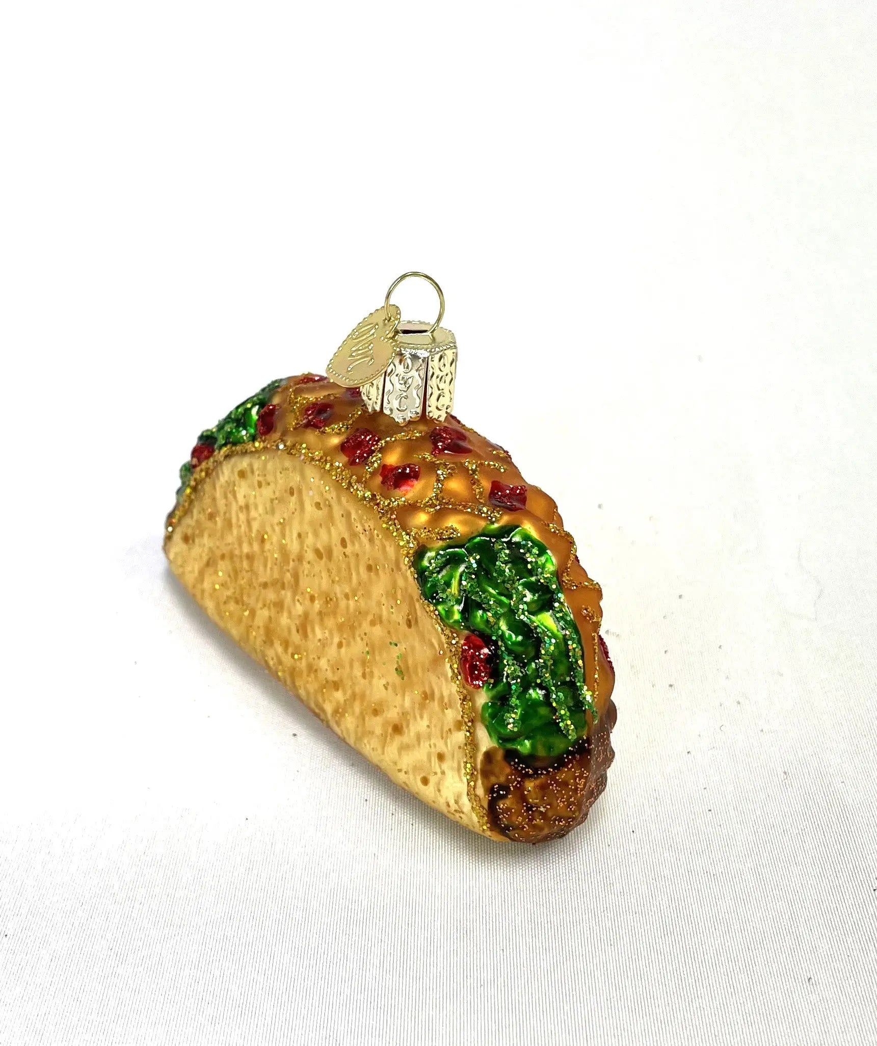 Taco Gnome Christmas Ornament - "I'm Just Here For The Tacos" Funny Holiday Decor