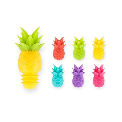 True Tropic Silicone Charms and Bottle Stopper