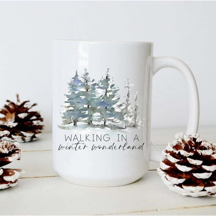 Walking In A Winter Wonderland Mug