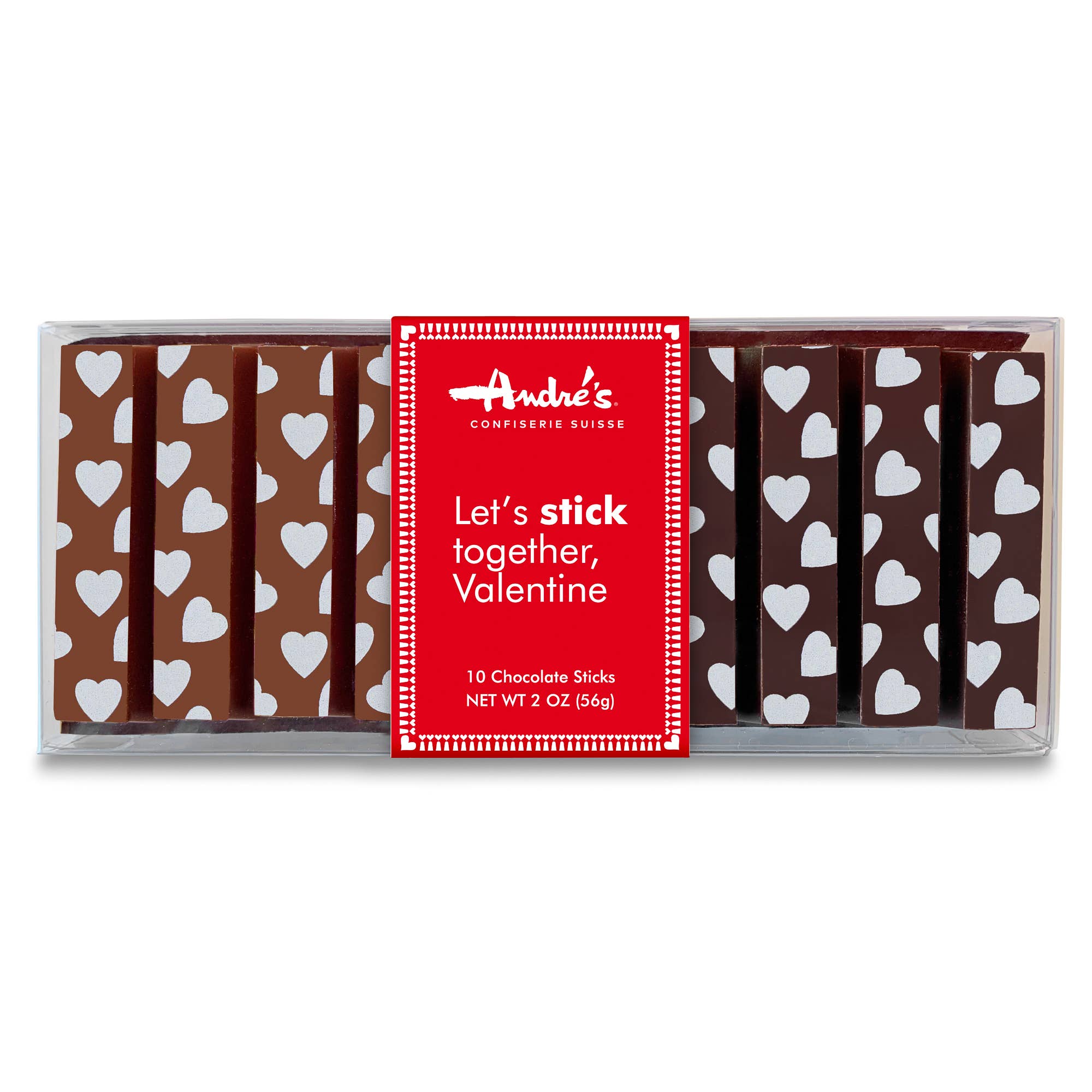 Valentine Chocolate Batons: Valentine