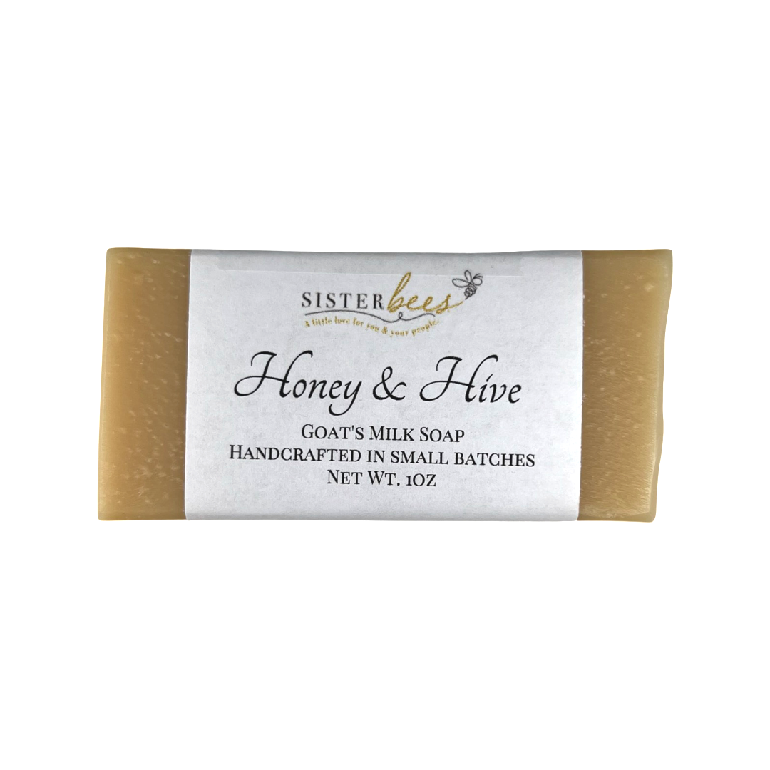 Travel Size Honey & Hive Goat's Milk soap