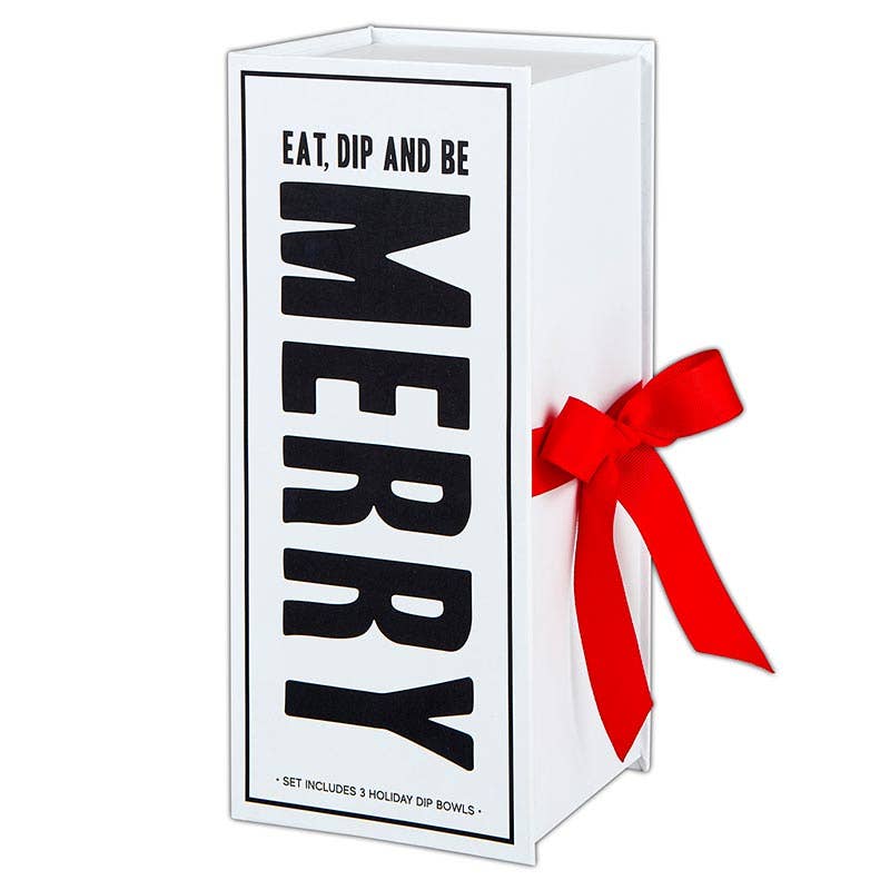 Holiday Dip Bowl Book Gift Box - Clearance