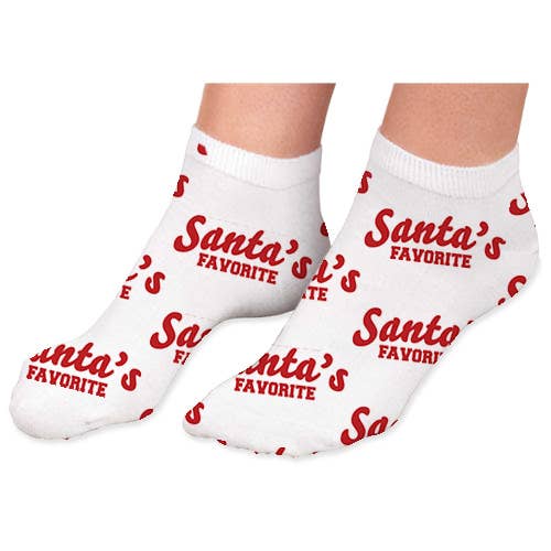 Low Cut Socks - Santa's Favorite (New)