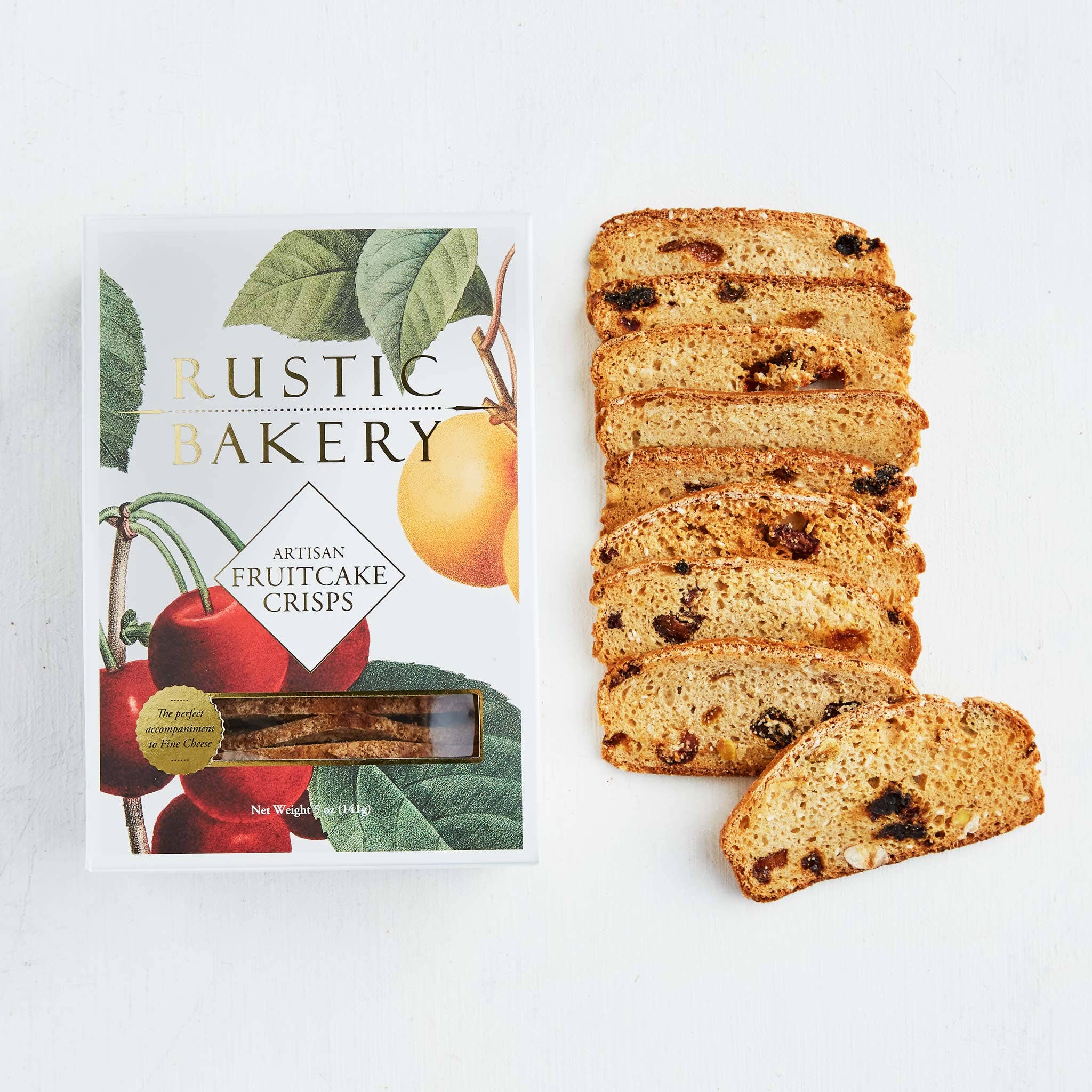 Artisan Fruitcake Crisps - Holiday Cookies - Clearance