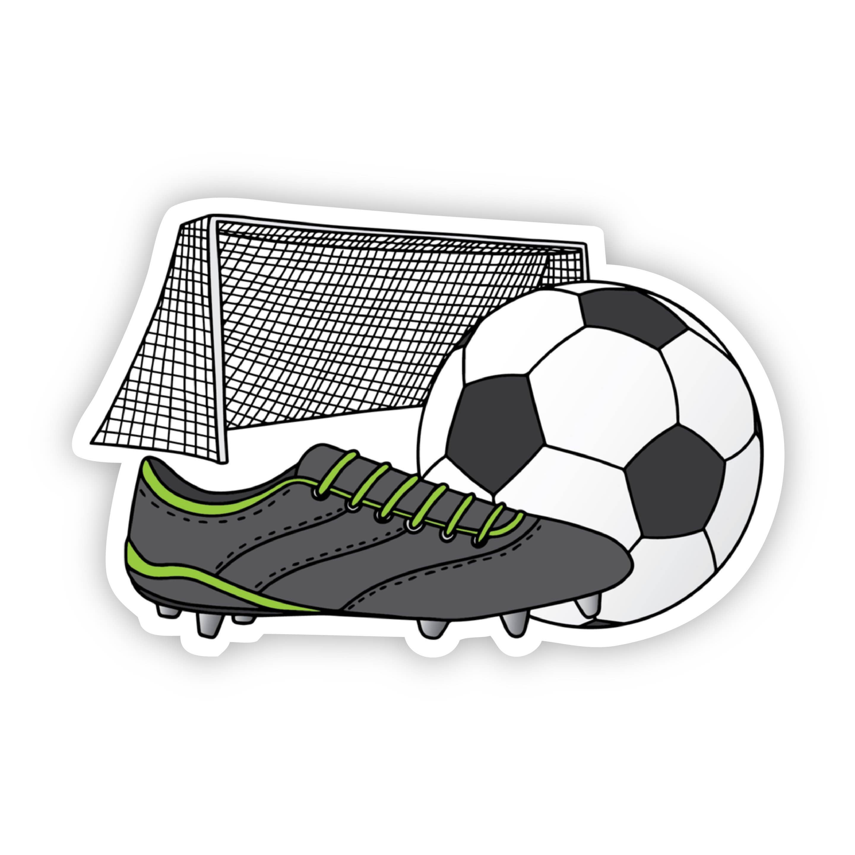 Big Moods - Soccer Sticker