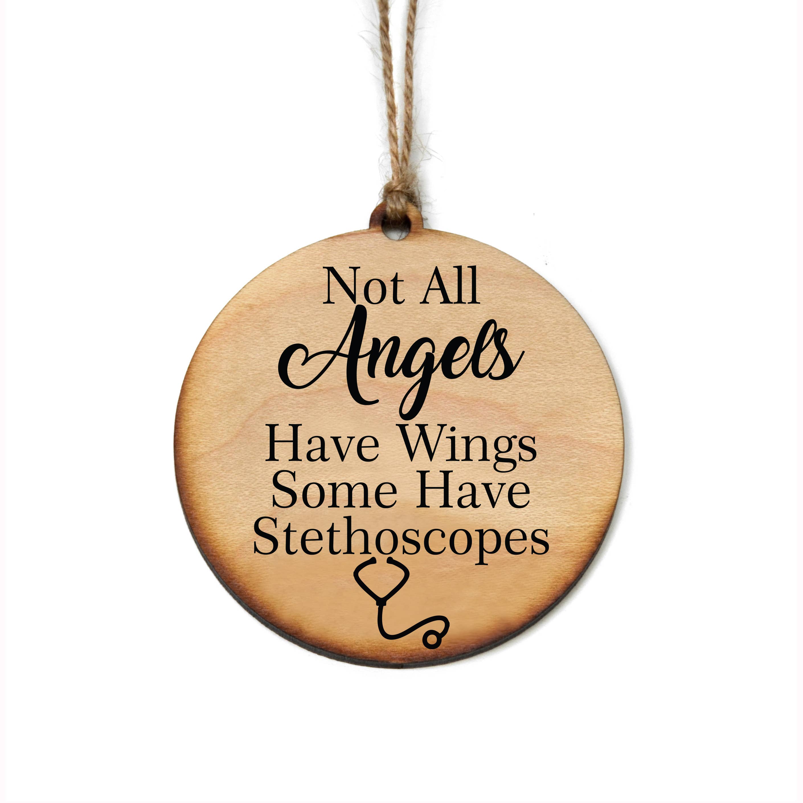 Not All Angels Have Wings Ornaments