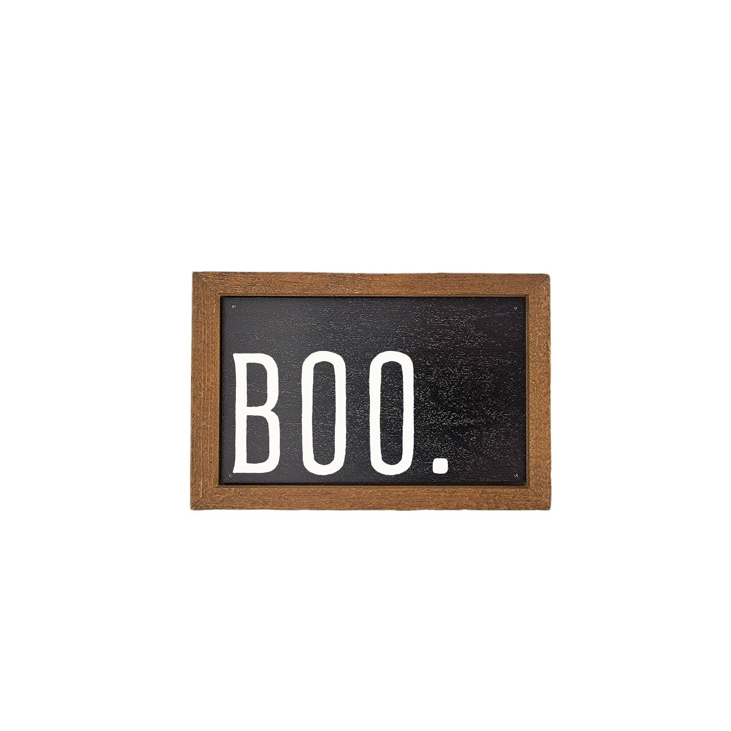 Boo 6X4 Halloween Sign