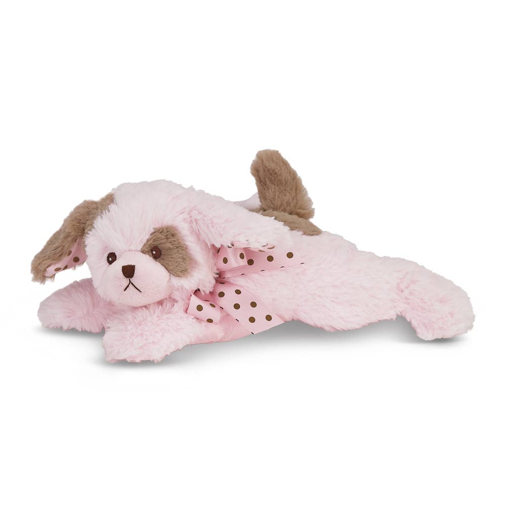 Baby Wiggles Pink Puppy Rattle