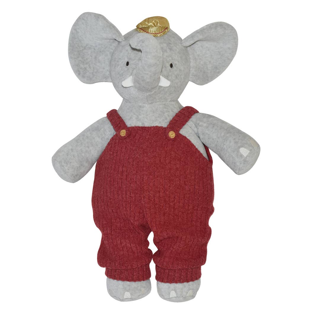 Holiday Alvin the Elephant in Red Dungaree - Clearance