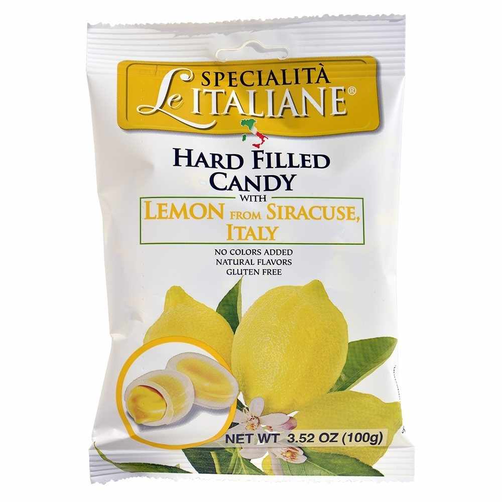 Le Specialità Italiane Hard Candy with Lemon, 3.52 oz. - Clearance