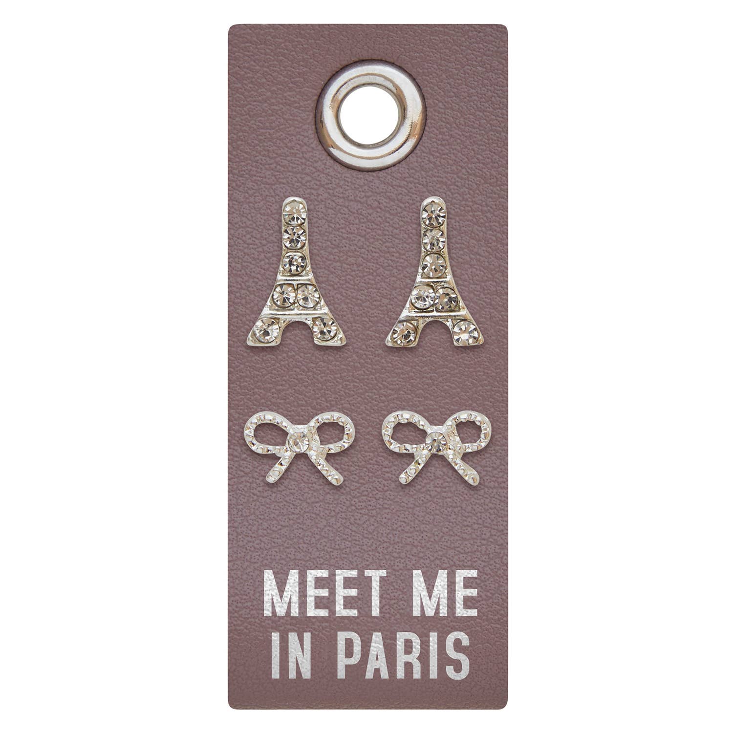 Silver Earrings-Paris
