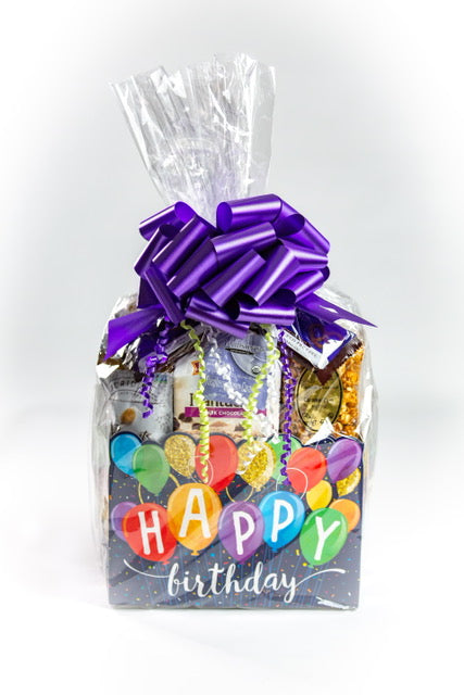 Large Happy Birthday Box - Jenny's Gift Baskets